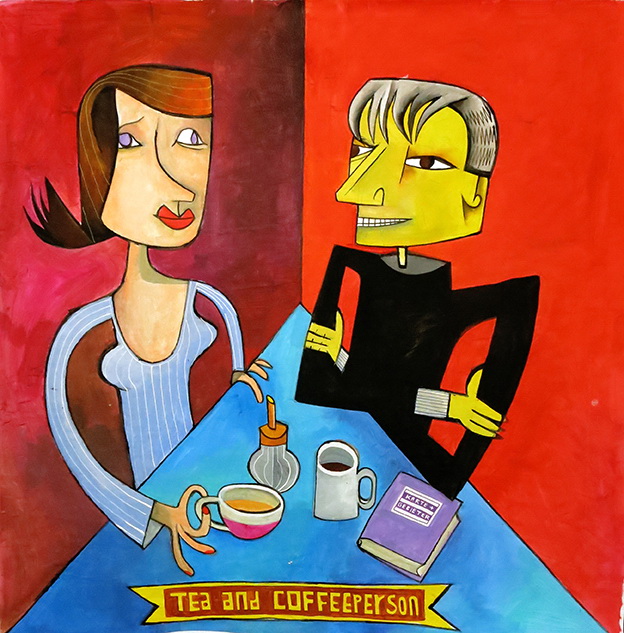 tea and coffeeperson